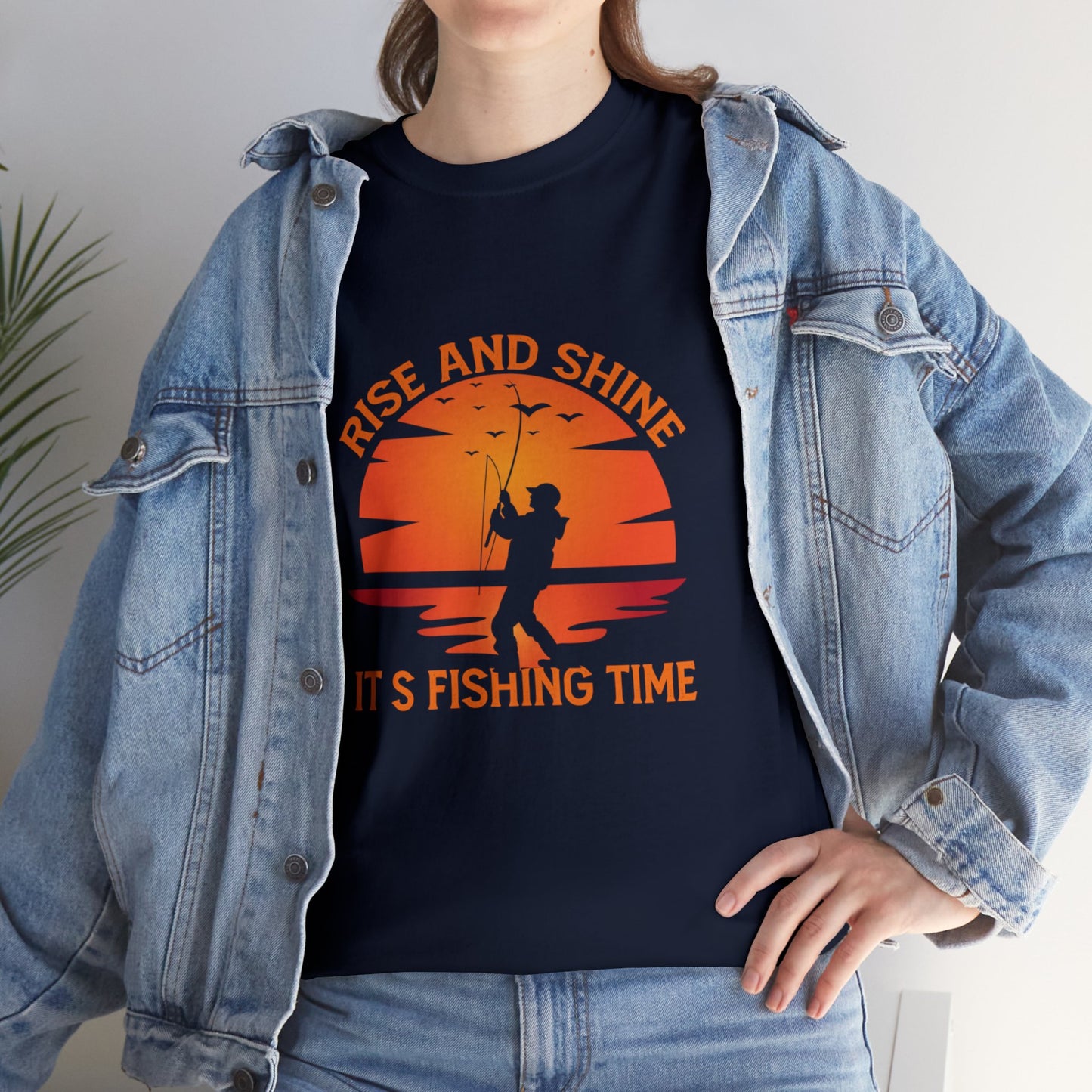 Rise and Shine Fishing T-shirt