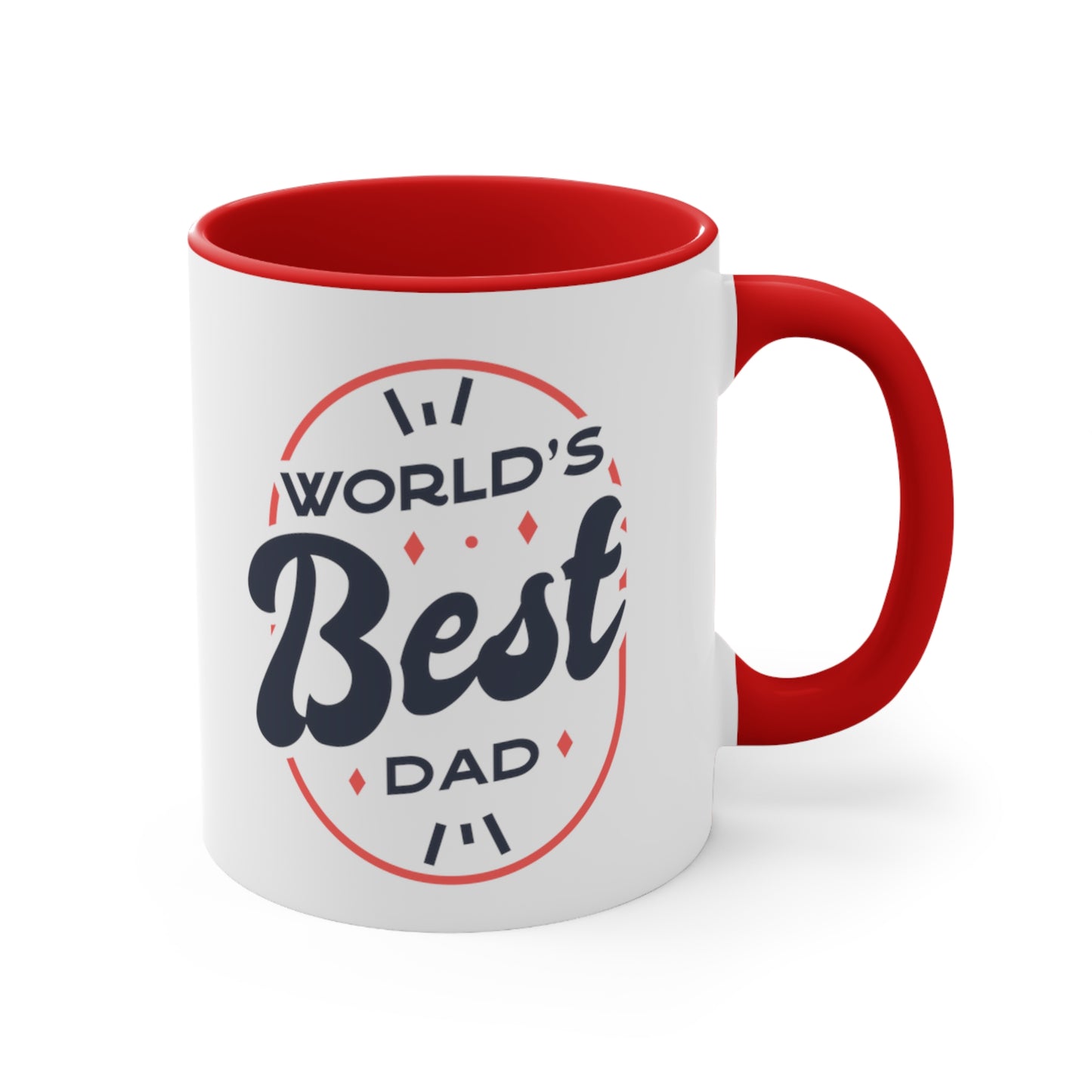 World's Best Dad Mug, 11 oz