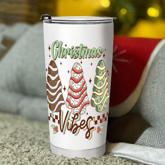 Christmas Vibes 20 0z Tumbler