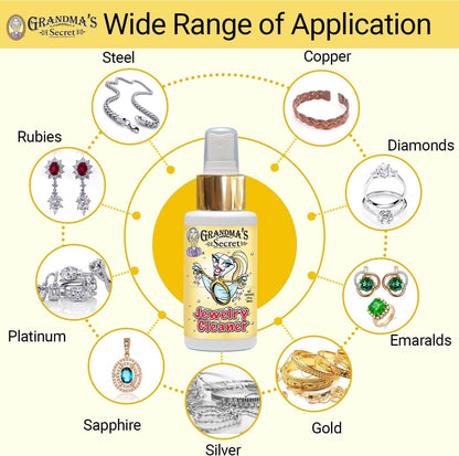 "Grandma's Secret" Jewelry Oxidation Problem Cleaning Spray