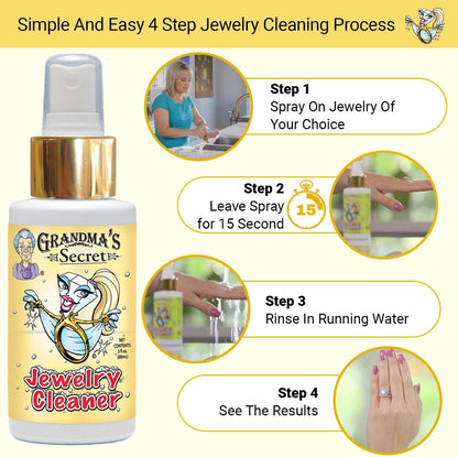 "Grandma's Secret" Jewelry Oxidation Problem Cleaning Spray