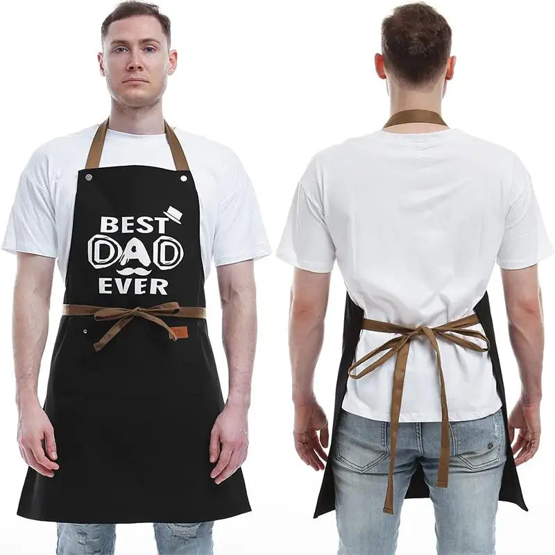 Best DAD Ever Kitchen Apron Father's Day Gift