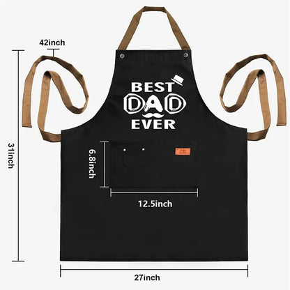 Best DAD Ever Kitchen Apron Father's Day Gift