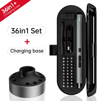 36 in 1 Precision USB C Electric Screwdriver Set with Free Charging Base