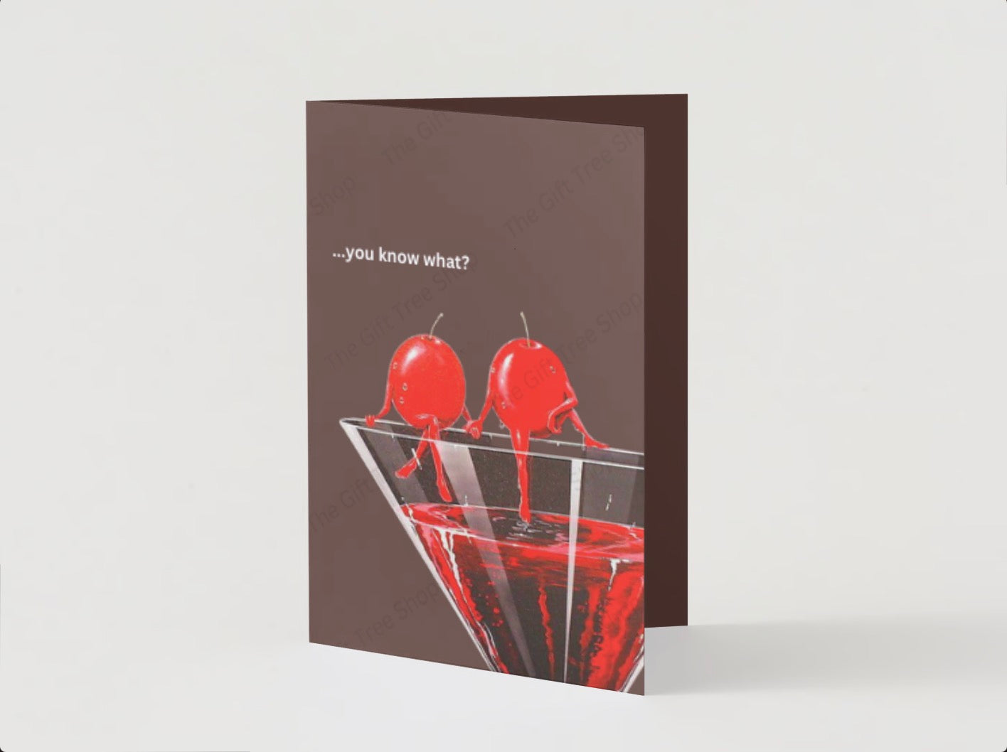 Funny 'Dirty Shirley' Happy Birthday Greeting Card