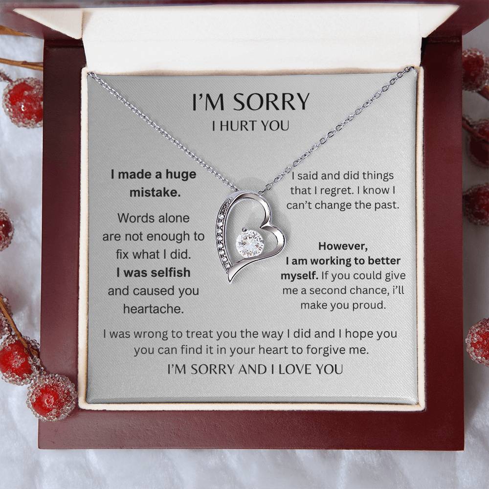 I'm Sorry Necklace