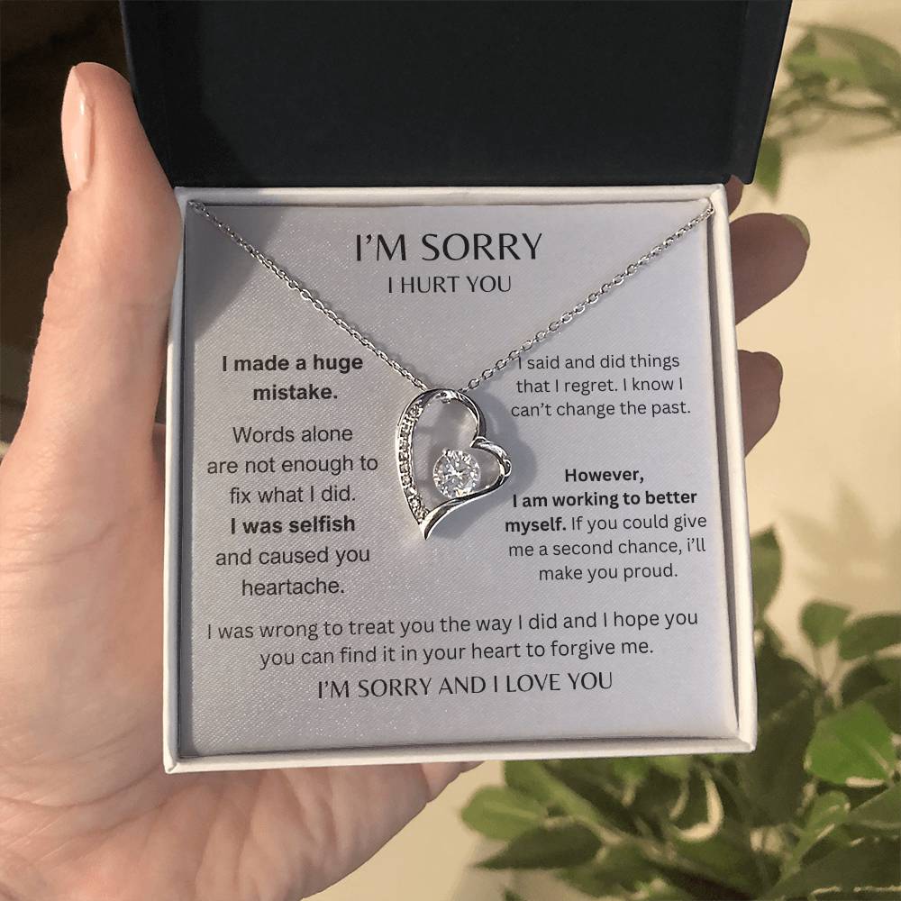 I'm Sorry Necklace