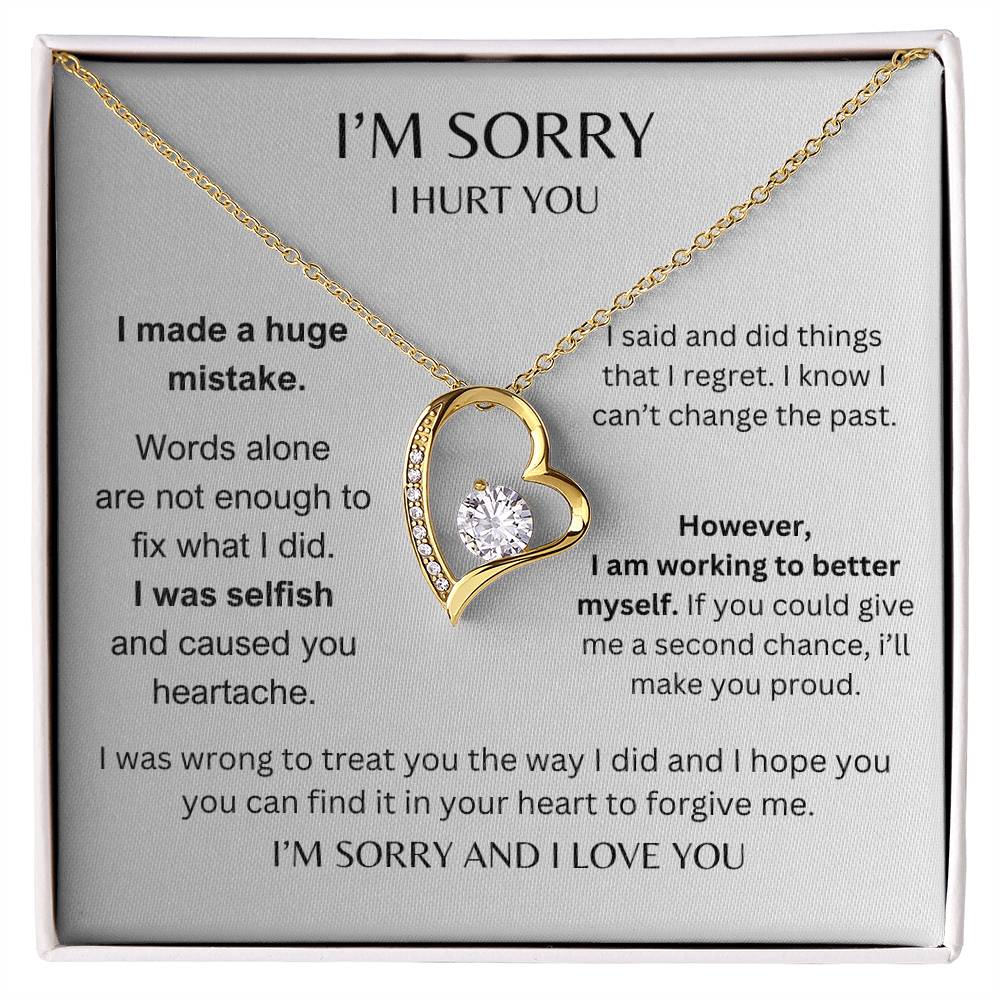 I'm Sorry Necklace