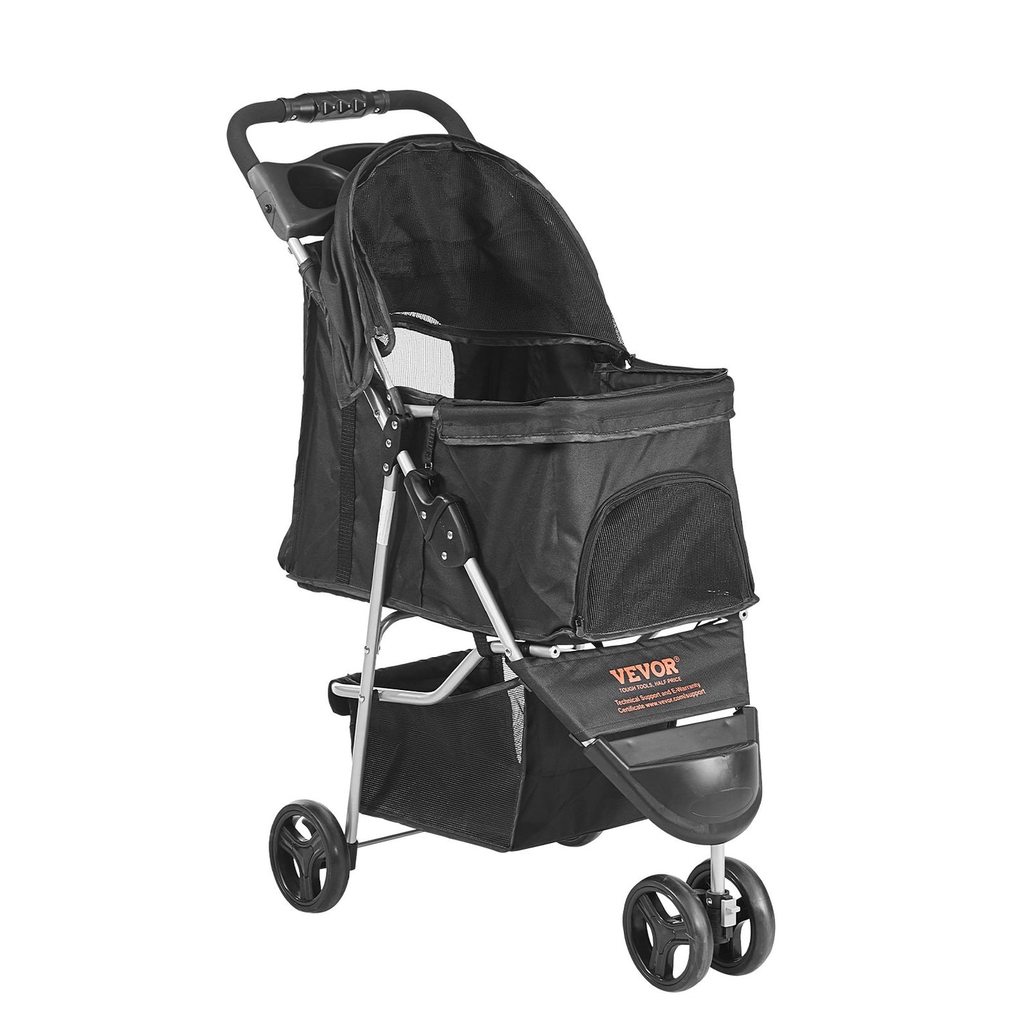 VEVOR Foldable Pet Stroller For Travel