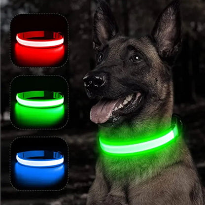 GlowPup Infinite™ Adjustable LED Dog Collar