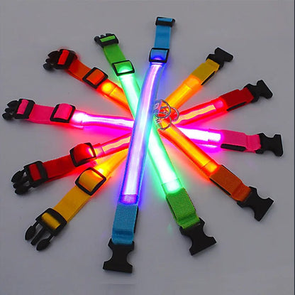 GlowPup Infinite™ Adjustable LED Dog Collar