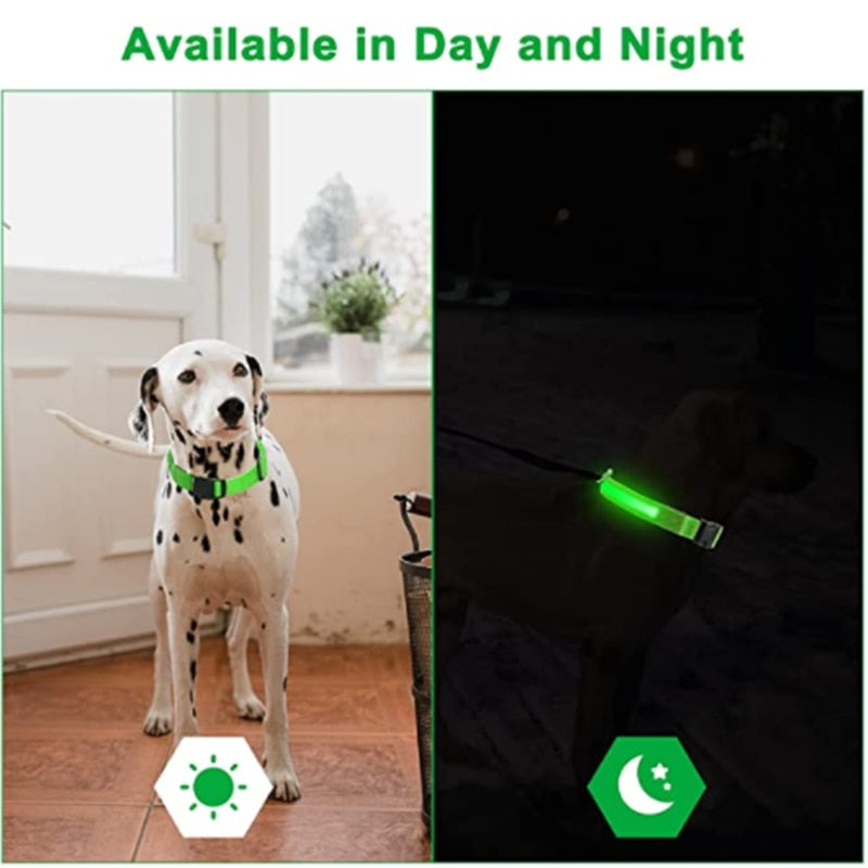 GlowPup Infinite™ Adjustable LED dog Collar